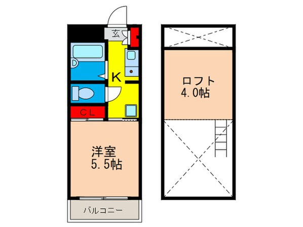 ヴェスタ巣鴨の物件間取画像